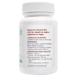 Oemine B12 Germe de Sarrasin Spiruline 60 gélules