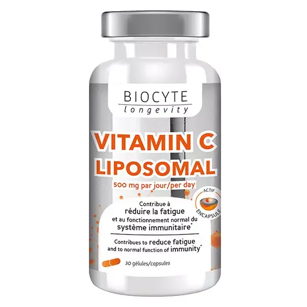 Biocyte Vitamine C Liposomale - Inmunidad y Fatiga 30 comprimidos