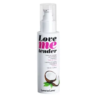 Love To Love Olio da Massaggio Scaldante e Goloso Coco 100ml