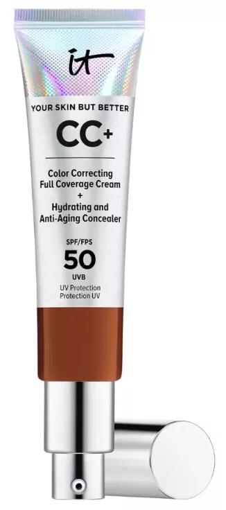 It Cosmetics Your Skin But Better CC+ Cream Foundation SPF50+ Deep
