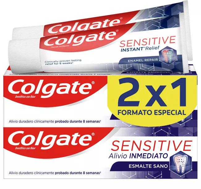 Colgate Creme Dental Sensível Alívio Imediato Sensitive 2 x 75 ml