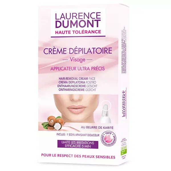 Laurence Dumont High Tolerance Depilatory Face Cream 20ml