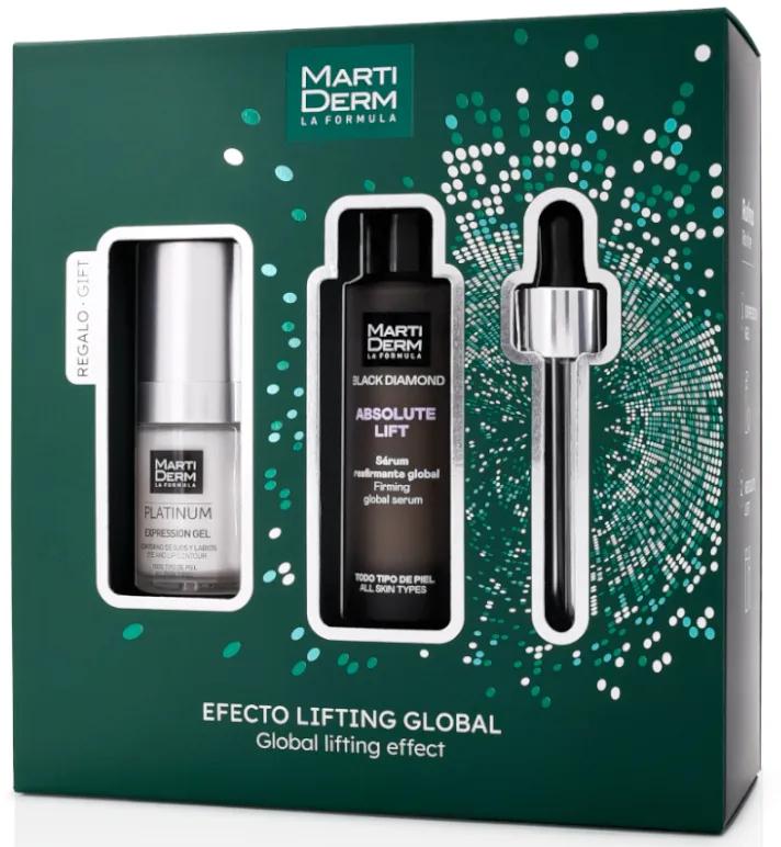 MartiDerm Black Diamond Sérum Lift Absolu 30 ml + Gel Expression Platine