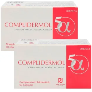 Complidermol 5 Alfa 2x60 Cápsulas