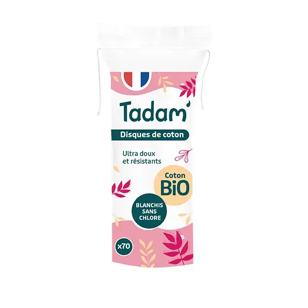 Tadam' Organic Cotton Oval Disc 50 units