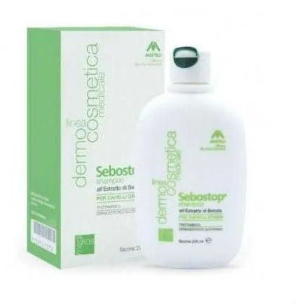 Sebostop Shampoo All'Estratto di Betulla Per Capelli Grassi 200 ml