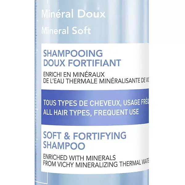 Vichy Dercos Shampoing Minéral Doux Fortifiant 400ml