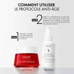 Vichy Routine Anti-Rides Liftactiv Crème de Jour Collagen Specialist 50ml & Capital Soleil UV-Age SPF 50+ 40ml