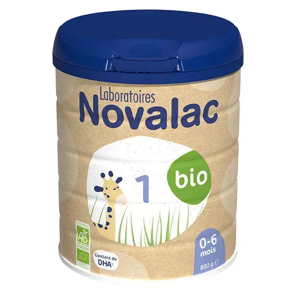 Novalac Lait Infantile 1er Âge Bio 800g