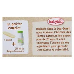 Babybio Petits Biscuits à la Vanille +12m Bio 160g