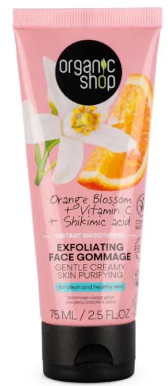 Organic Shop Gommage Doux Visage 75 ml