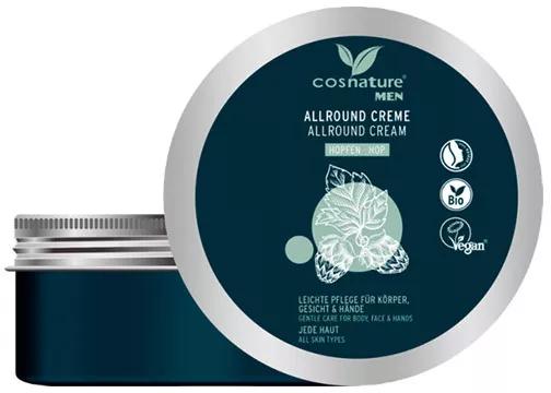 Cosnature Hops gezichts- en lichaamscrème voor mannen 150 ml