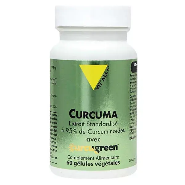 Vit'all+ Curcuma 60 gélules végétales