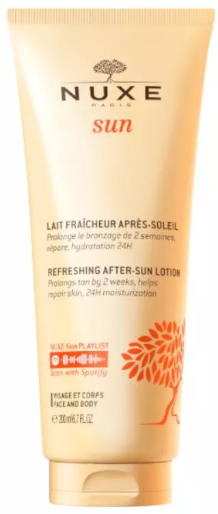 Nuxe Sun Lait fraîcheur Après-soleil visage et corps 200ml