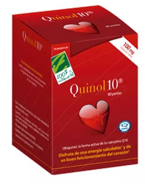 100% Natural Quinol10 90 Cápsulas de 100mg