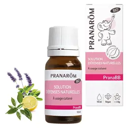 Pranarom PranaBB Solution Défenses Naturelles Bio 10ml