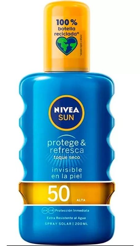 Nivea Sun Spray Solar Protege y Resfresca SPF50 200 ml