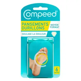 Compeed Pansements Durillons Moyen Format 6 unités