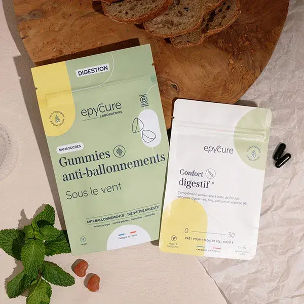 Epycure Pack Anti-Ballonnements & Digestion Facile