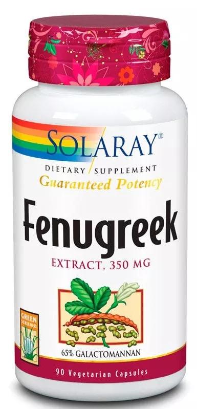 Fenegriek 350 mg Solaray 90 plantaardige capsules