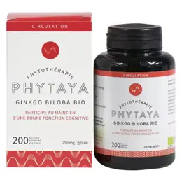 Phytaya Circulation Ginkgo Biloba Bio 200 gélules