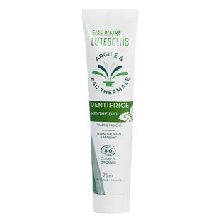 Lutescens - Dentifricio all'argilla e menta - Biologico - 75 ml