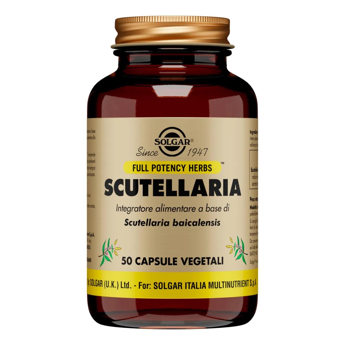 Scutellaria Integratore 50 Capsule Vegetali