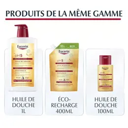 Eucerin pH5 Huile de Douche Peaux Sensibles Sèches 400ml