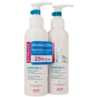 Noviderm Boreade CL Crème Nettoyante 2x200 ml