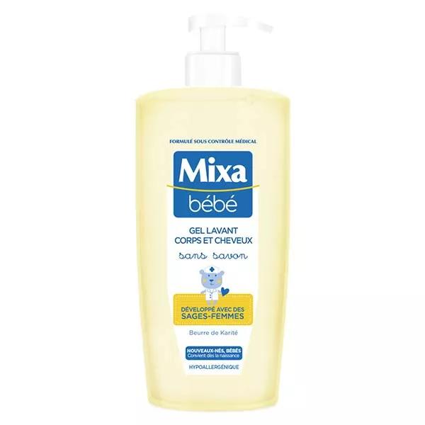 Mixa Bébé Gel Lavant Corps & Cheveux Sans Savon 750ml