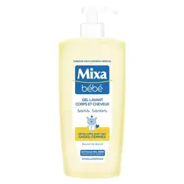 Mixa Bébé Gel Lavant Corps & Cheveux sans Savon 750ml