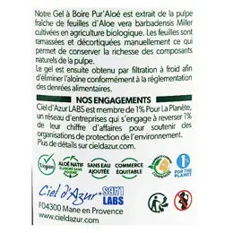 Pur Aloé Gel d'Aloé Vera à Boire 500ml