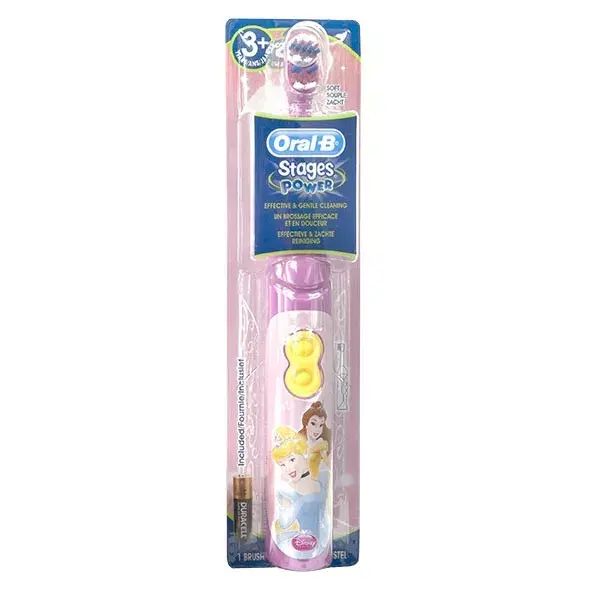 Eléctrica Disney Princesas 3 años orales B cepillo de dientes de alimentación fases y +.