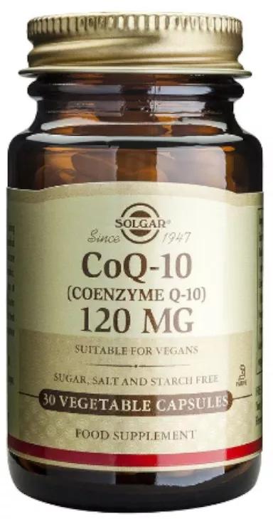 Imagen de Solgar Coenzima Q-10 120 mg 30 Cápsulas Vegetales