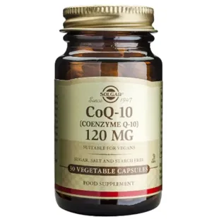 Solgar Coenzyme Q-10 120 Mg 30 Vegetable Capsules