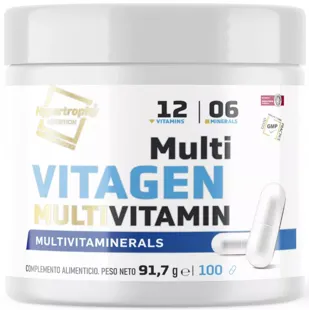 Hypertrophy Nutrition Vitagen Multivitamin Complex 100 Capsules