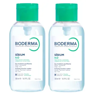 Bioderma Sébium H2O Micellar Water 2x500 ml