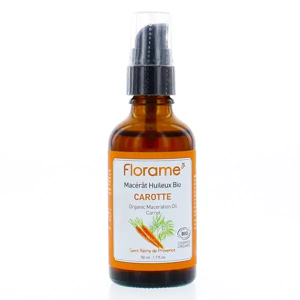 Florame Organic Vegetable Oil Carrot Macerate 50ml