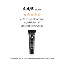 Vichy Dermablend 3D Correction Fond de Teint Resurfaçant N°45 Gold 30ml