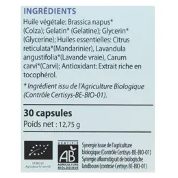 Pranarom Oleocaps 7 Détente Bio 30 capsules