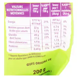 Gerblé Sans Gluten Madeleines 210g