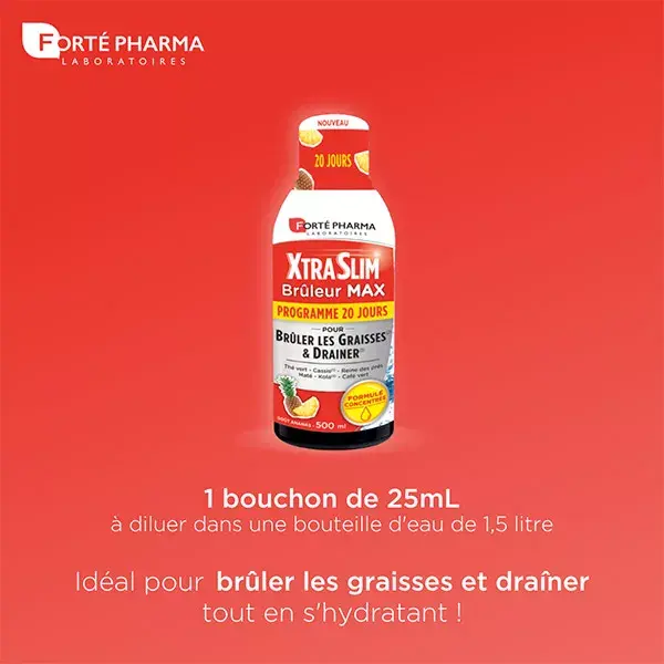 Forté Pharma Xtraslim Brucia-Grassi Max 500ml