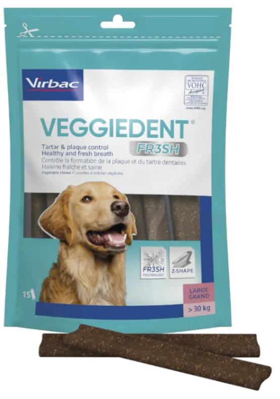 Virbac Veggiedent Fresh L (30kg) 15 units