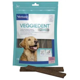 Virbac Veggiedent Fresh L (30kg) 15 uds