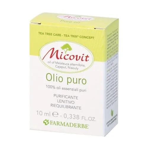 Farmaderbe Micovit Olio Malaleuca Lenitivo Purificante Pelle 10 ml