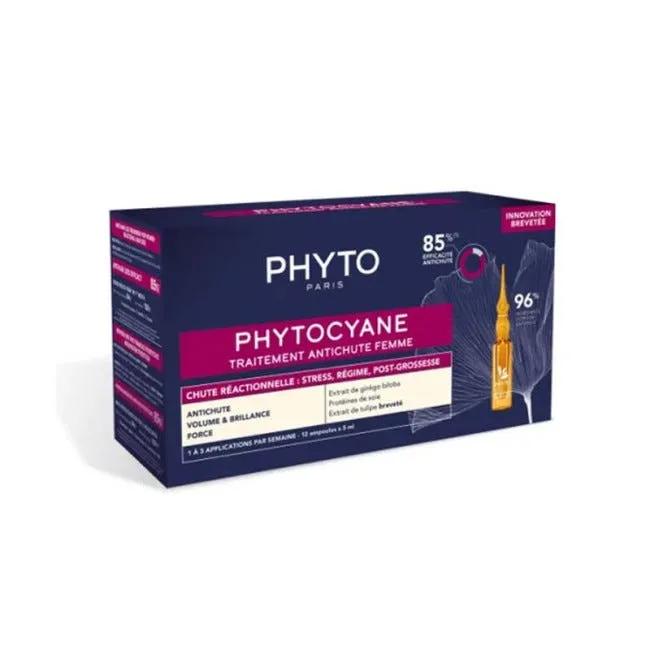 Phyto Phytocyane Fiale Anti-caduta Temporanea Dei Capelli Donna 12x5 ml Fiale