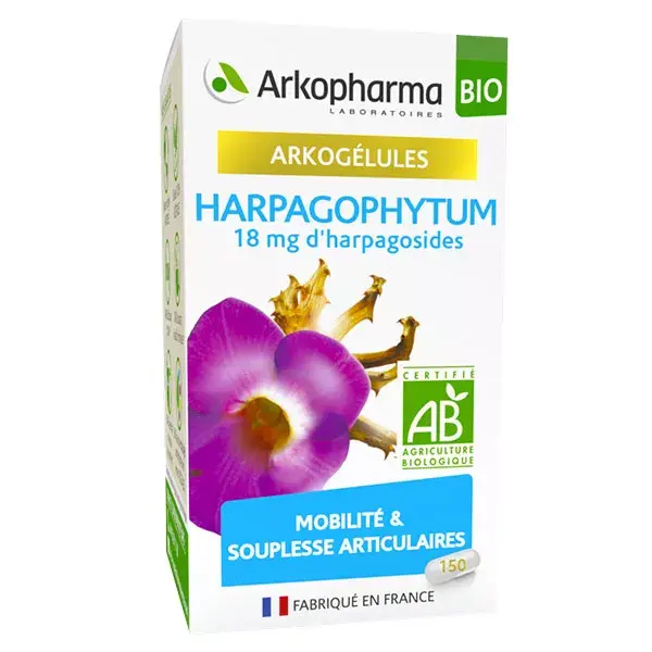 Arkopharma Arkogélules Harpagophytum Bio 150 cápsulas blandas