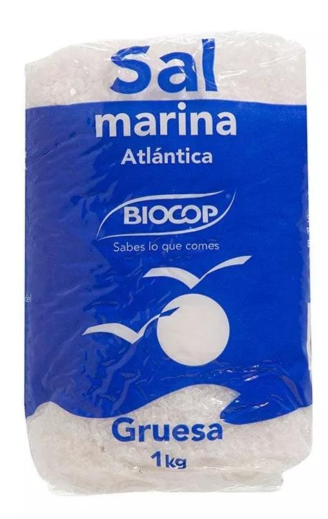 Biocop Sal Marinho Atlántico grosso 1Kg