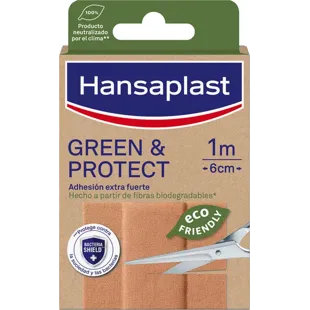 Hansaplast Green & Protect Streifen 1m x 6cm
