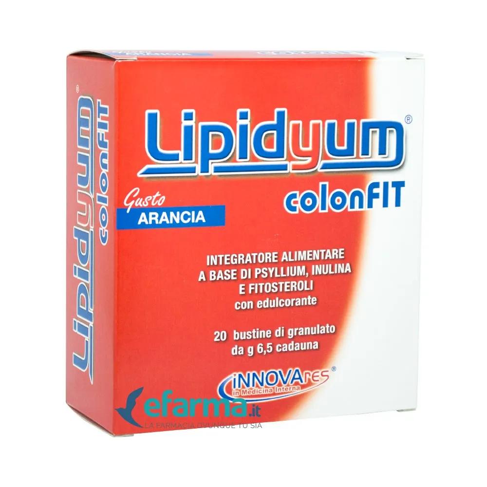 Lipidyum Colonfit Arancia Integratore di Fibre 20 Bustine